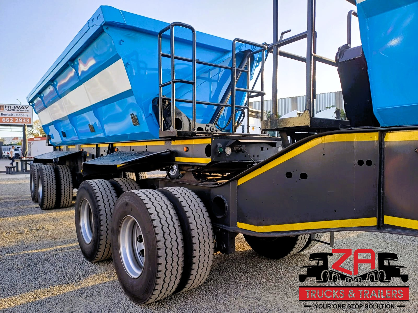 2018 AFRIT 40 CUBE SIDE TIPPER TRAILER #53197